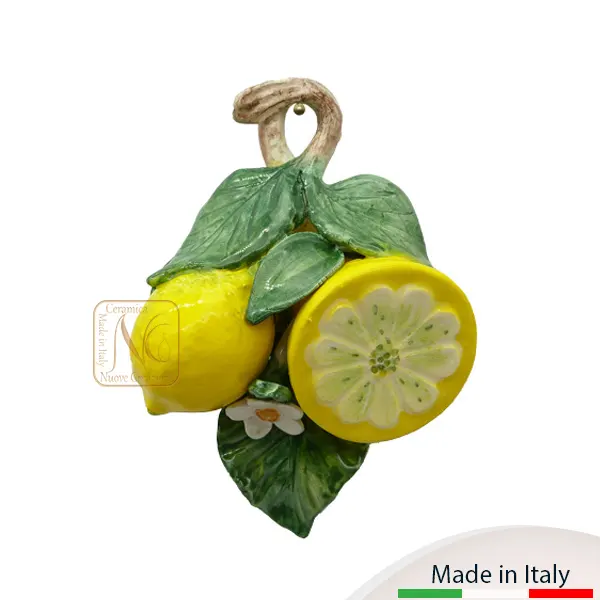 Art.-720 Rametto con un limoncino ed un mezzo limone.